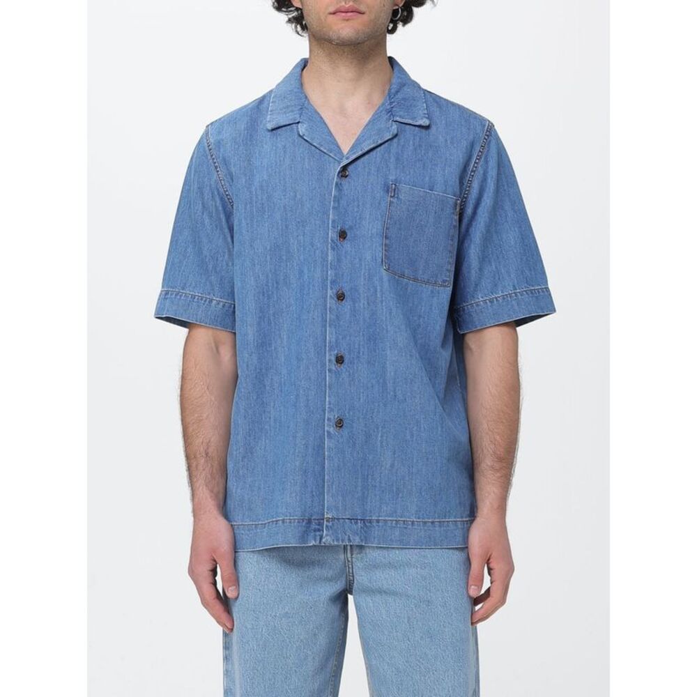 Dries Van Noten Shirt Men Blue